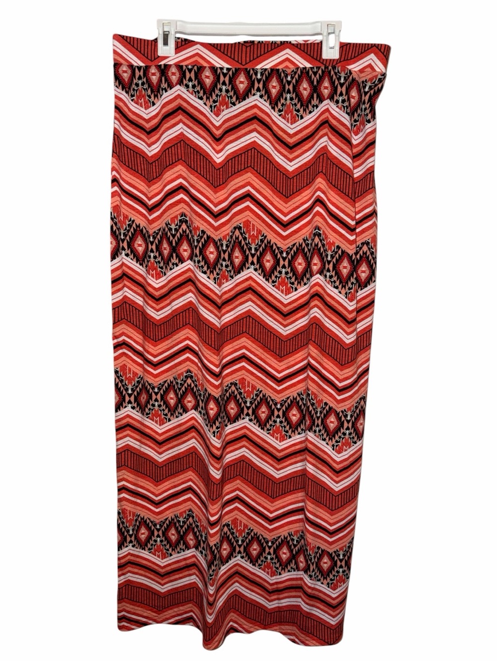 Bobbie Brooks Maxi Skirt Women’s 2X Southwestern Boho Chic Stretchy Fall Autumn